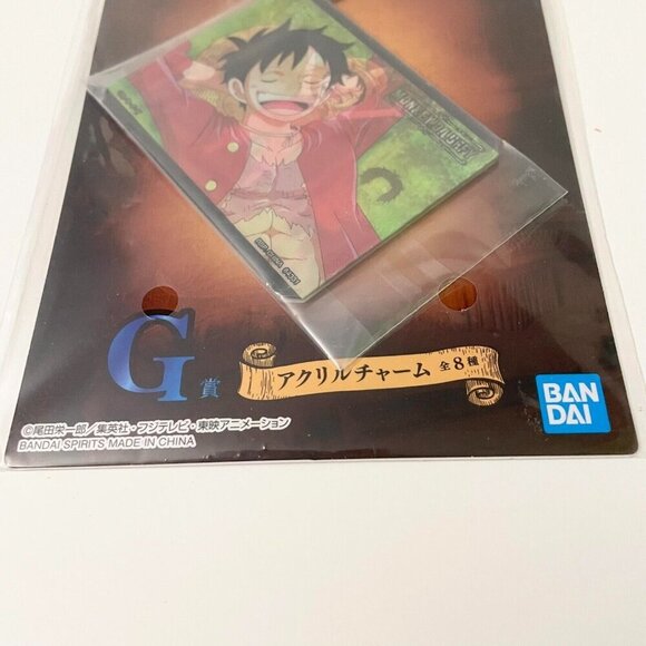 Monkey D Luffy Four Emperors Ichiban Kuji Lenticular Keychain Luffy Ace Sabo ASL - Picture 15 of 16
